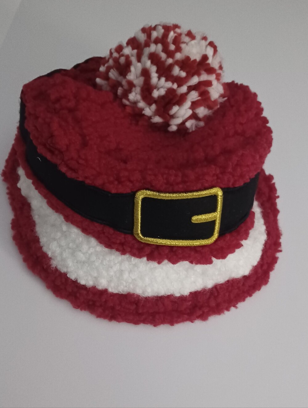 Holiday Time Sherpa Santa Bucket Hat 1szfm Unisex